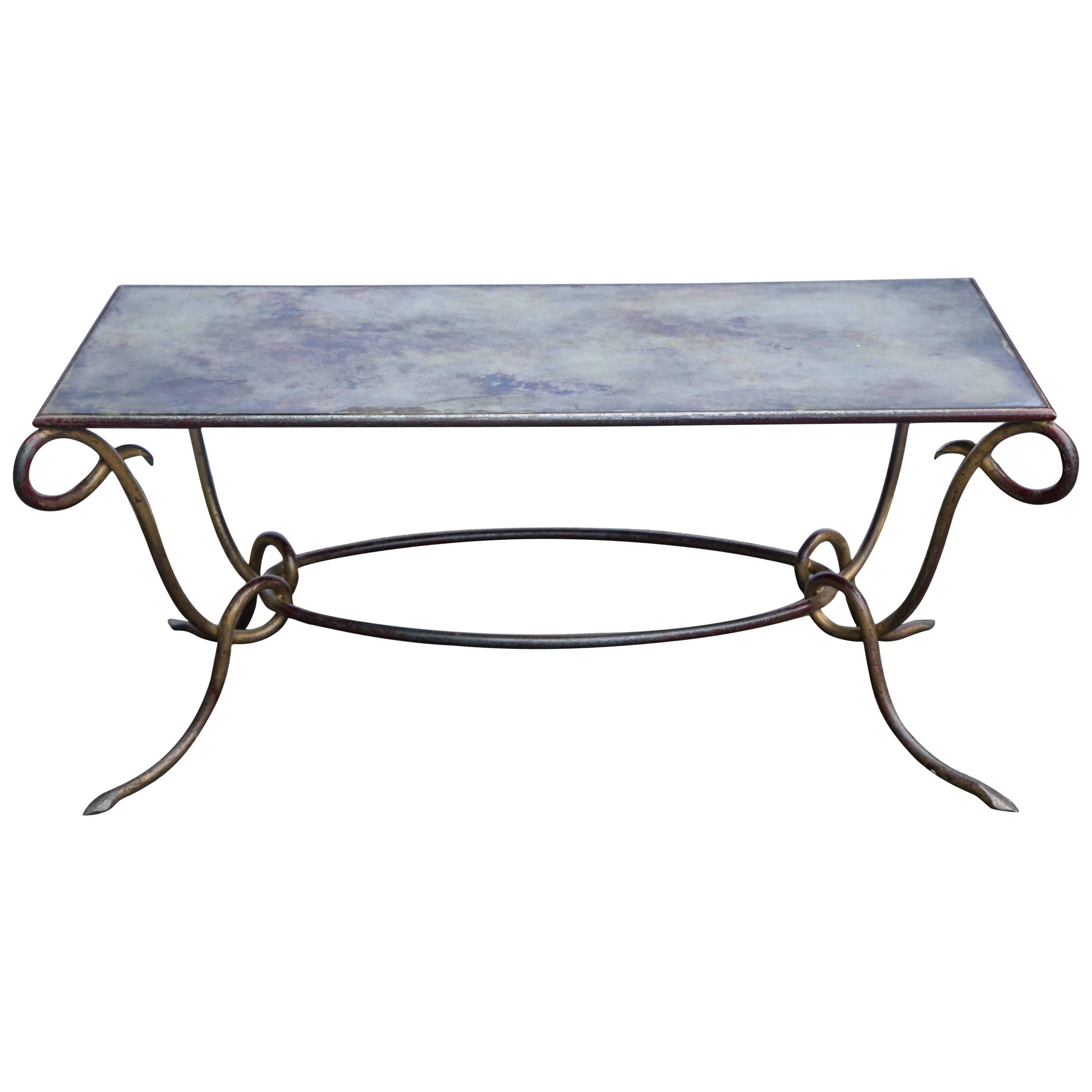 Forged Iron Coffee Table