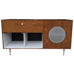George Nelson Rosewood Thin Edge Stereo Cabinet Herman Miller, 1952