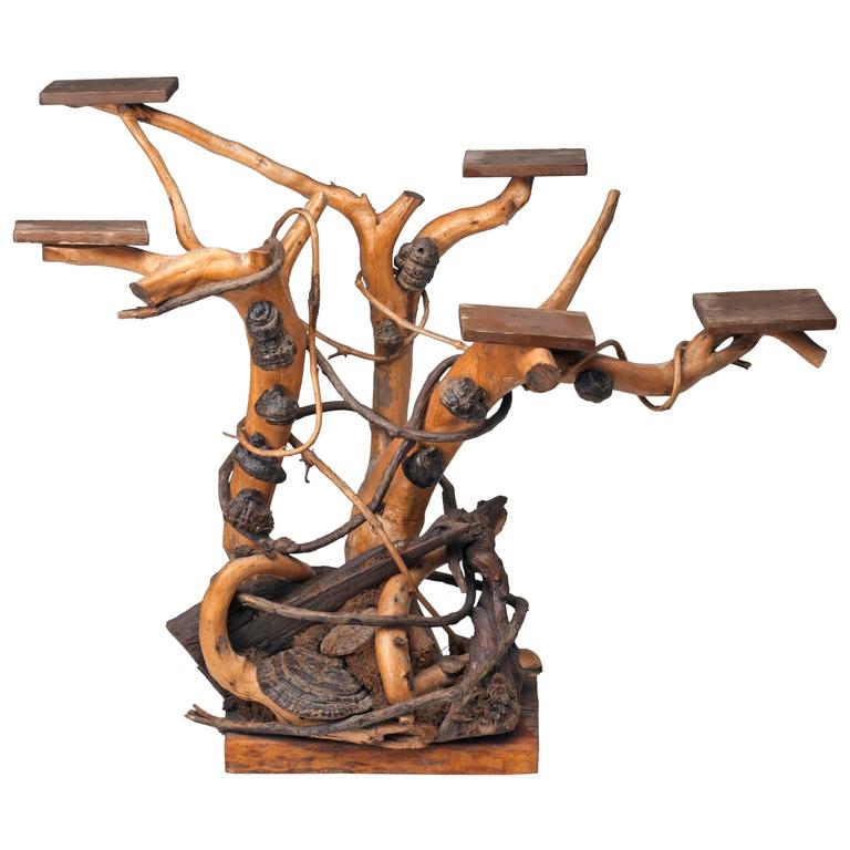 Unique "Fantasy Furniture" Etagere For Sale at 1stdibs