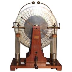 Antique Scientific Machine Wimshurst Machine Late 19th Century