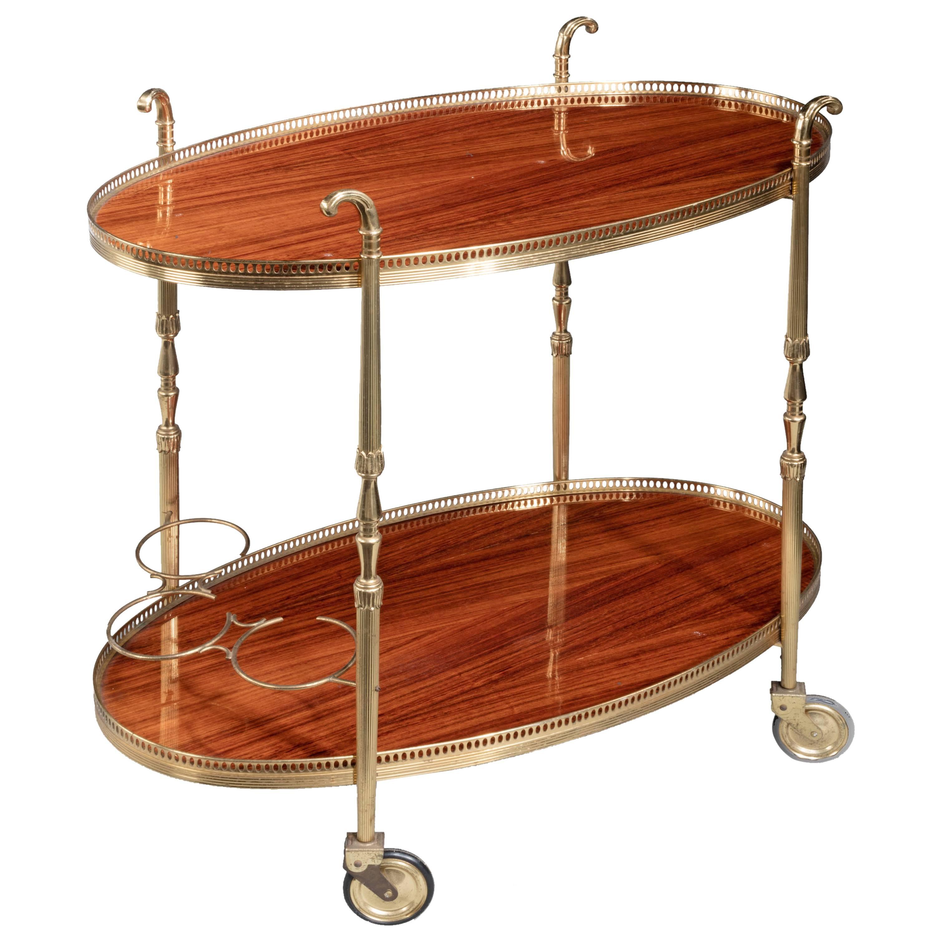 Mid-20th Century Tea and Drinks Trolley
