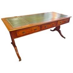 Early 20th Century Impressive English Regency Style Desk
