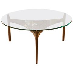Sven Ellekaer Danish Modern Rosewood Coffee Table