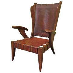 Amazing Armchair as in the style of Carlo Mollino 10