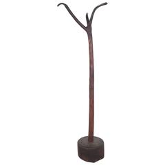 Sculptural Organic Hall Tree or Coat Rack