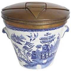 Pure Milk Willow Ware Milk Pail