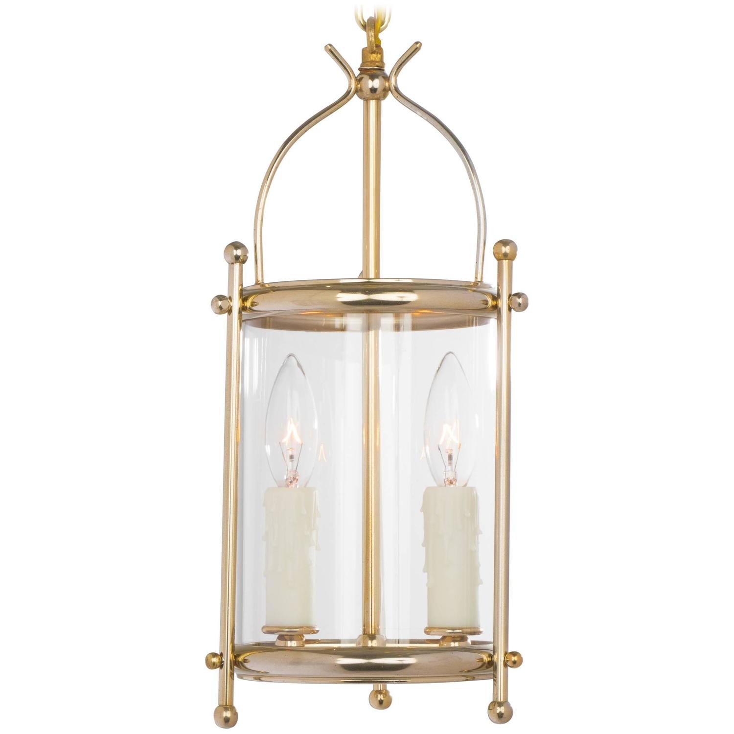 Pee French Antique Br Lantern At 1stdibs