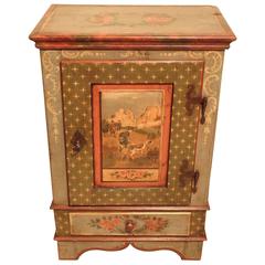 19th Century Painted Side Cabinet