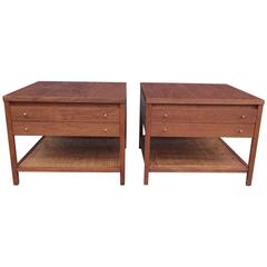 Pair of Paul McCobb Side Tables for Calvin Group