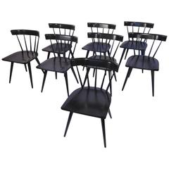 Eight Paul McCobb Planner Group Dining Chairs
