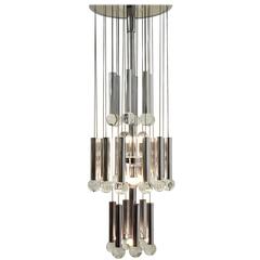 1970s Chandelier by Gaetano Sciolari 12