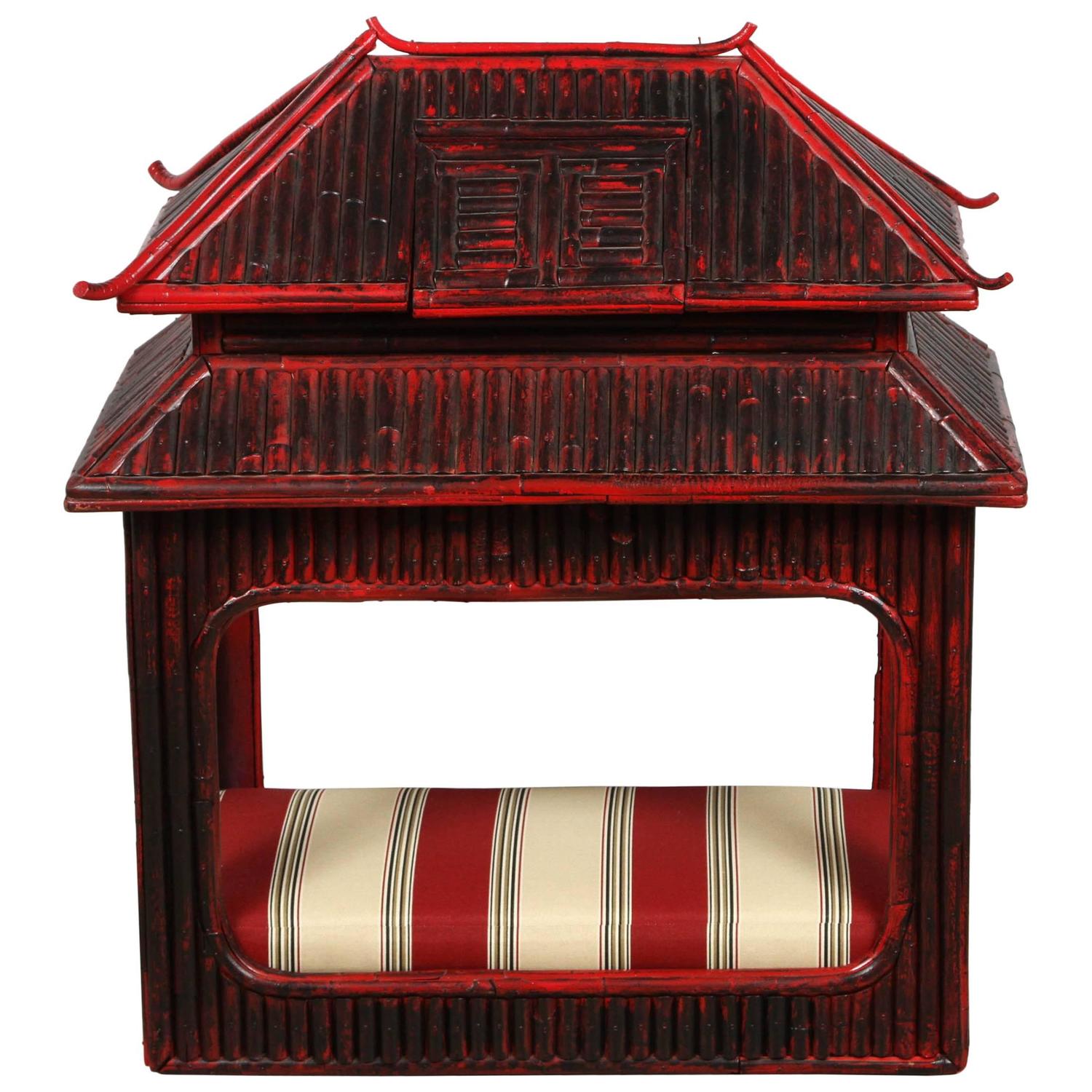 pagoda dog bed