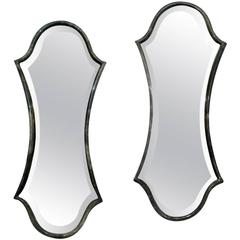 Pair of Parchment Mirrors 10