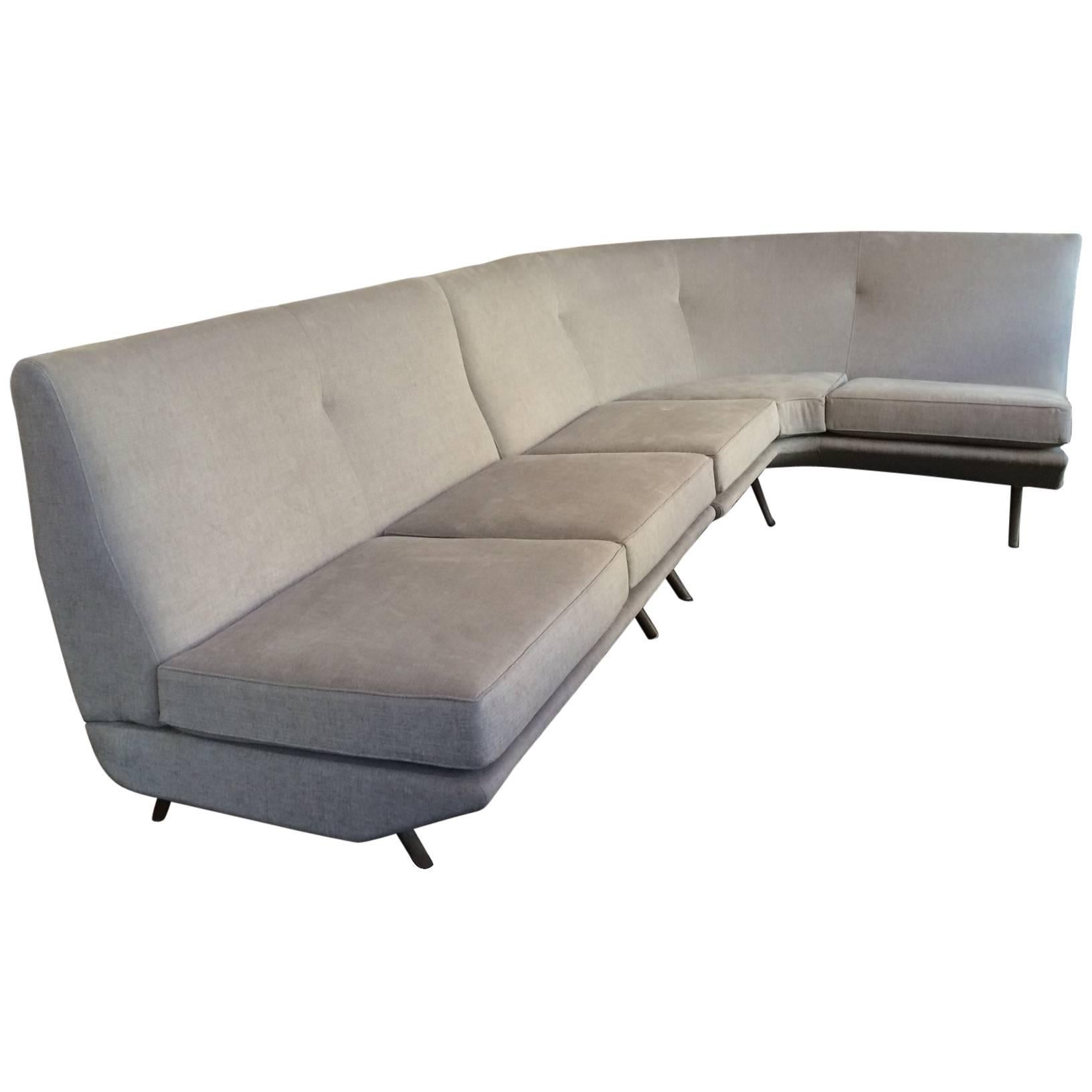 Sectional Triennale Sofa by Marco Zanuso