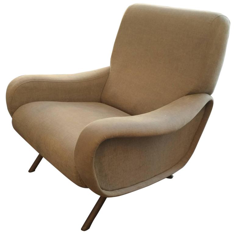 Set of Three "Lady" Chairs by Zanuso For Sale at 1stdibs