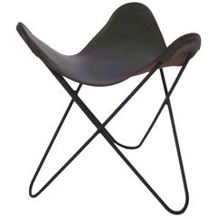 Jorge Ferrari Hardoy Butterfly Sling Stool for Knoll