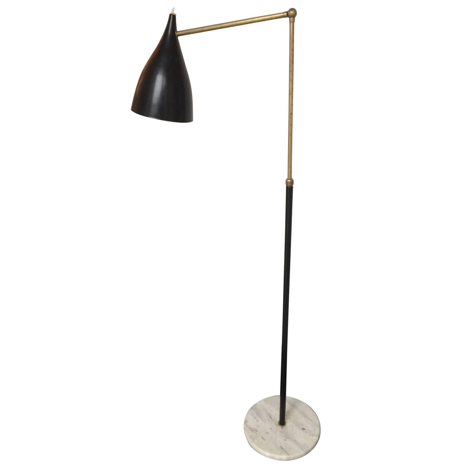 Italian Floor Lamp Stilnovo Style