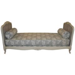 Antique Louis XV Style Painted Daybed