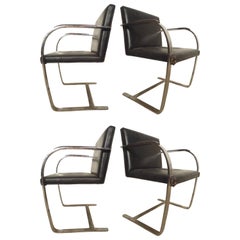 Set of Four "Brno" Chairs for Knoll