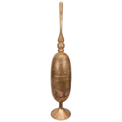 Impressionante secchiello per il ghiaccio grande in foglie d'oro