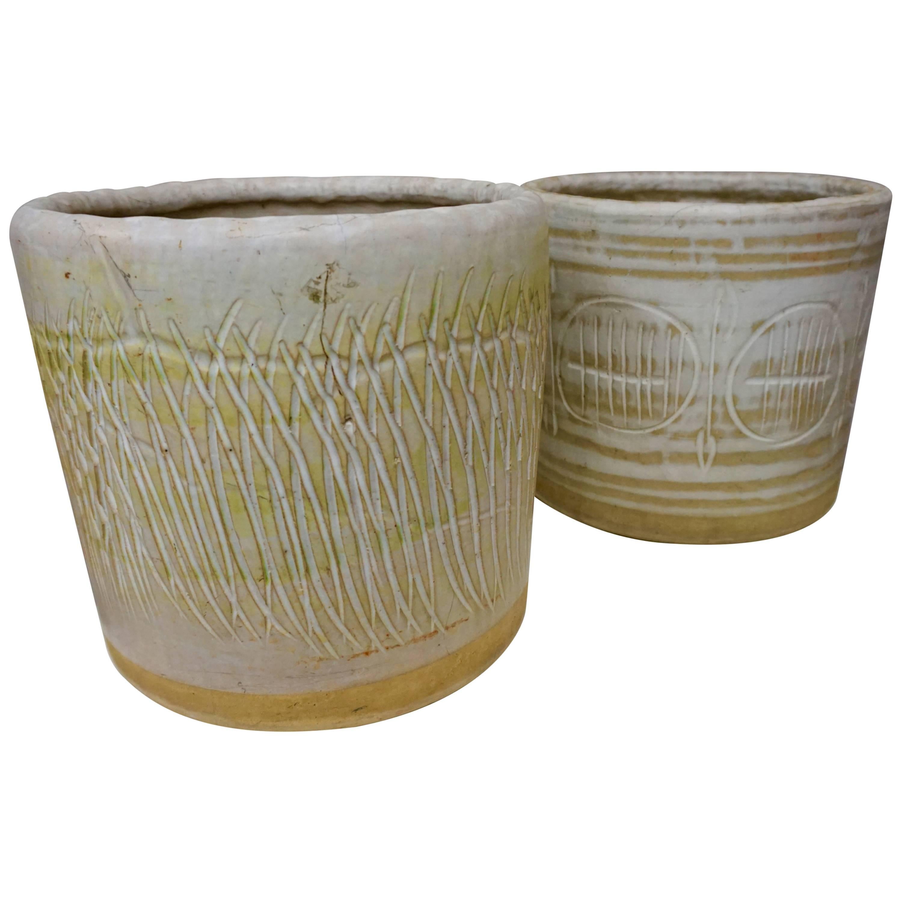 Pair of Ceramic Vessels by Martz Studios