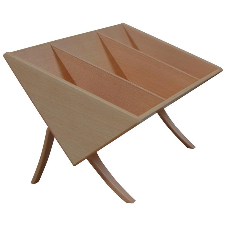 Bruno Mathsson 'Book Crib' Bookshelf / Magazine Holder For Sale at 1stdibs