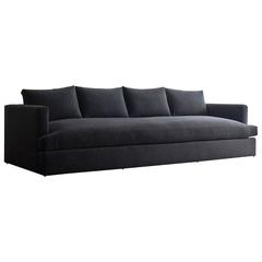 Contemporary Chelsea Square Deep Sofa, Custom and Made to Order by Dmitriy & Co 7