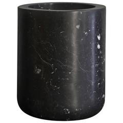 Large Vase in Black Marble