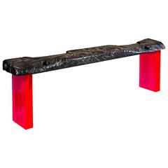 Charly Bounan, Red "Calciné" Unique Bench 5