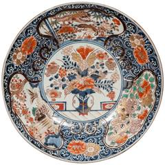 A Japanese Imari Charger of large proportions, circa 1700