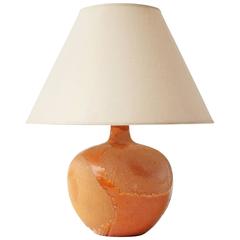 Large Ceramic Pottery Table Lamp in David Cressey Style