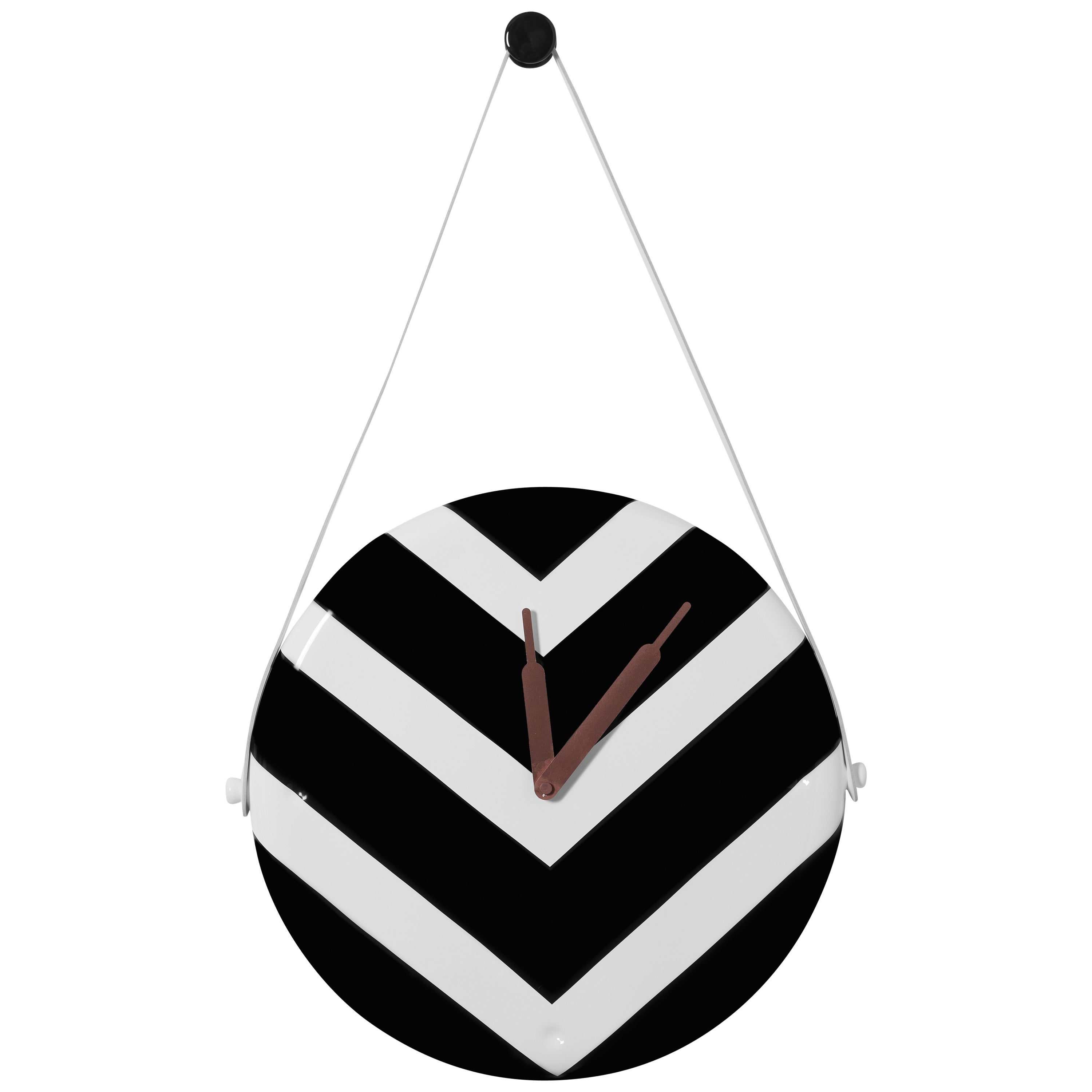 Marble Wall Clock, Black, Designed by Norm Architects For Sale at 1stDibs