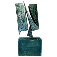 20th Century Modern Art Steel Sculpture