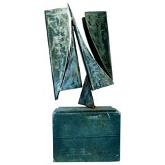 20th Century Modern Art Steel Sculpture 2