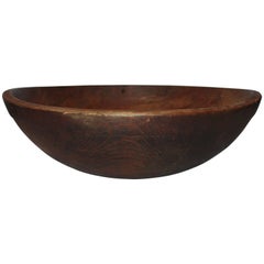 Large 19th Century Butter Bowl from New England