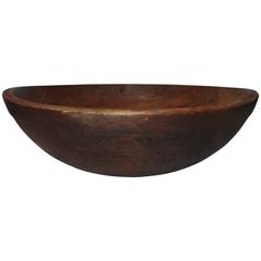 Large 19th Century Butter Bowl from New England 4