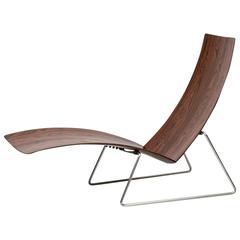 Søren Risvang prototype lounge chair in rosewood produced in Denmark