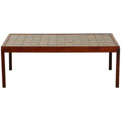 Danish Rosewood Tile Cocktail Table