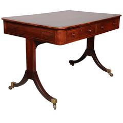 Regency Rosewood Writing Table 12