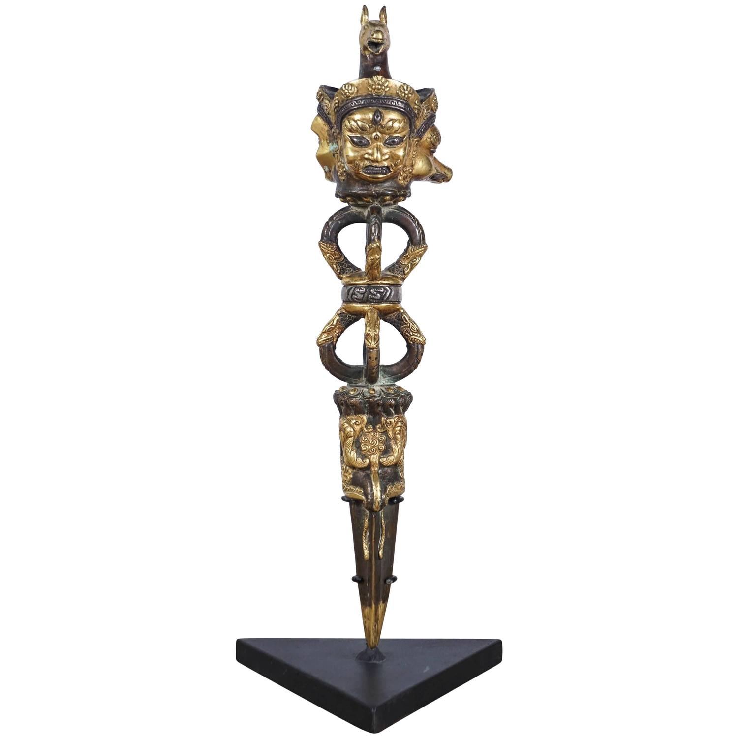 Early 20th Century Purba on Stand For Sale at 1stdibs