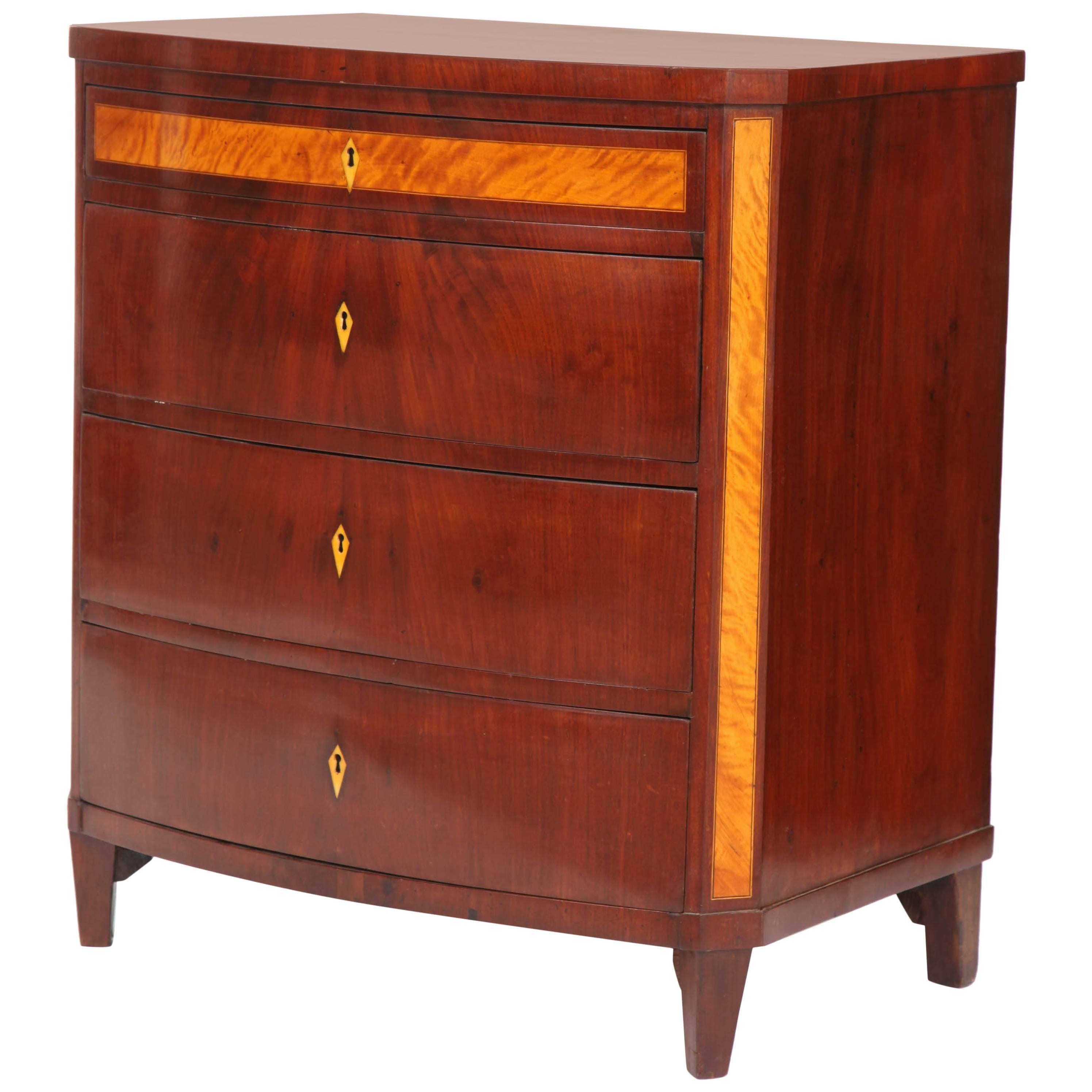 Danish Empire Chest of Drawers For Sale