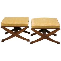 Exceptional Pair of Stools by André Arbus