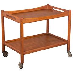 Hans Wegner Teak Bar Cart