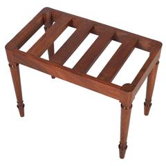 Used George III Period Mahogany Luggage Stand
