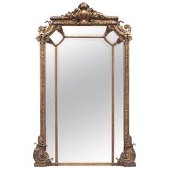 French Gilt Pier Mirror, circa 1840