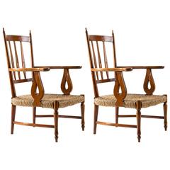 Pair of 1930s Lounge Chairs by Paolo Buffa 9