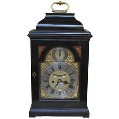 George I Verge Bracket Clock