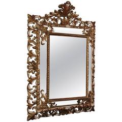 19th Century Florentine Cushion Mirror