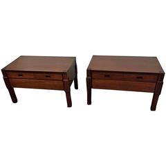1960s Side or Bedside Tables in Rosewood