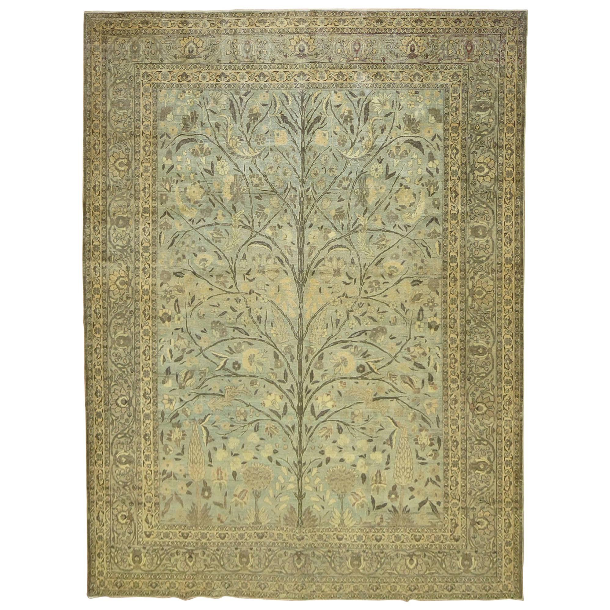 Garden of Paradise Persian Tabriz Carpet